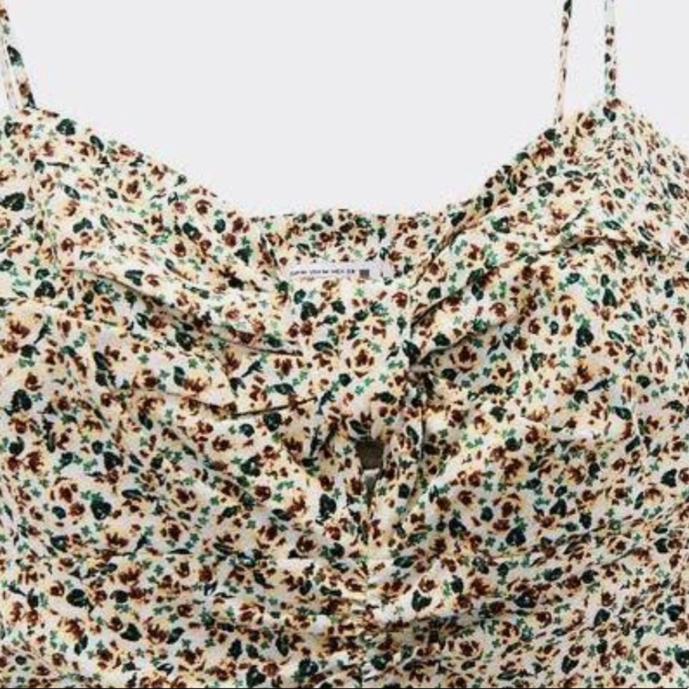 ZARA Ruched Mini Dress - Picture 2 of 3